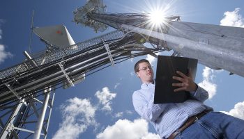 engineer with a notepad