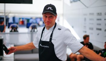 restaurant manager in the kitchen