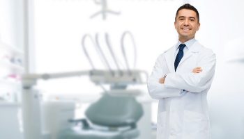 dentist smiling